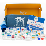 THE TEXAS SERIES  |  Mahjong with Lone Star Flair  |  Mesquite White Tile