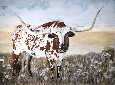 Cutting Board - Bart the Longhorn