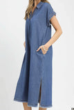 Denim Midi Dress