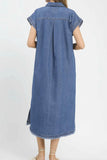 Denim Midi Dress