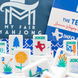 THE TEXAS SERIES  |  Mahjong with Lone Star Flair  |  Mesquite White Tile