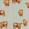 Highland Cattle Lovey Blankets