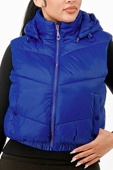 Hooded Puffer Vest