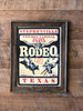 Framed Rodeo Posters