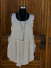 Linen Blend Tank Top