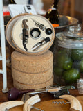 Cork Wine Accessory Set