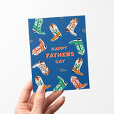 Boots Father's Day Greeting Card
