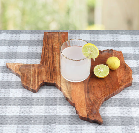 TEXAS Pride Acacia Wood Cutting Board