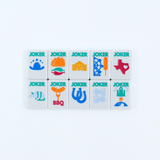 THE TEXAS SERIES  |  Mahjong with Lone Star Flair  |  Mesquite White Tile