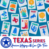 THE TEXAS SERIES  |  Mahjong with Lone Star Flair  |  Mesquite White Tile