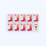 THE TEXAS SERIES  |  Mahjong with Lone Star Flair  |  Mesquite White Tile