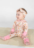 Saddle Up, Cowgirl Toile  - LS Convertible Zip PJs
