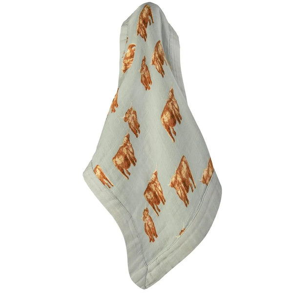 Highland Cattle Lovey Blankets