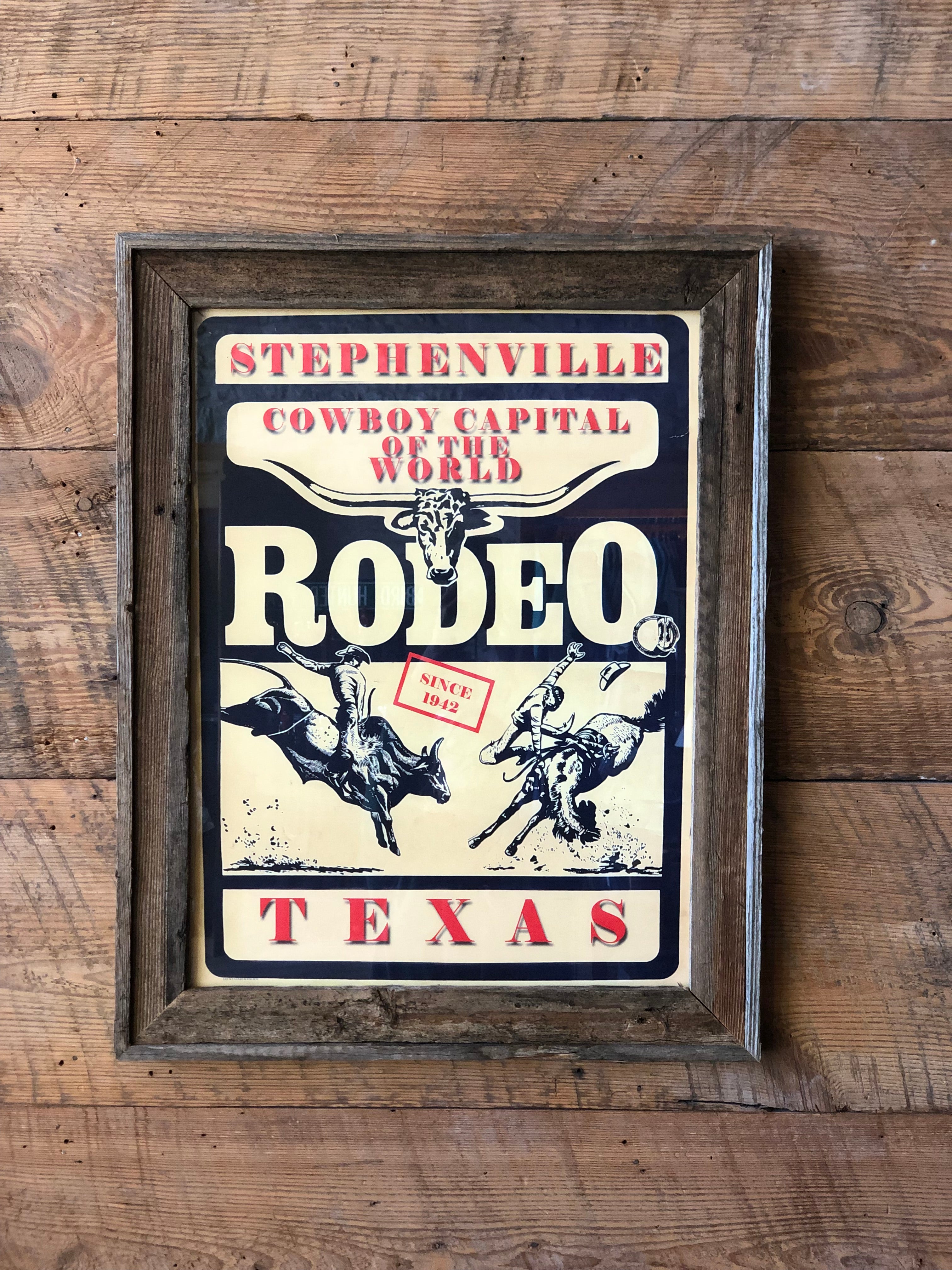 Vintage Rodeo Poster – Blue Star Trading