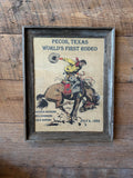 Vintage Rodeo Poster