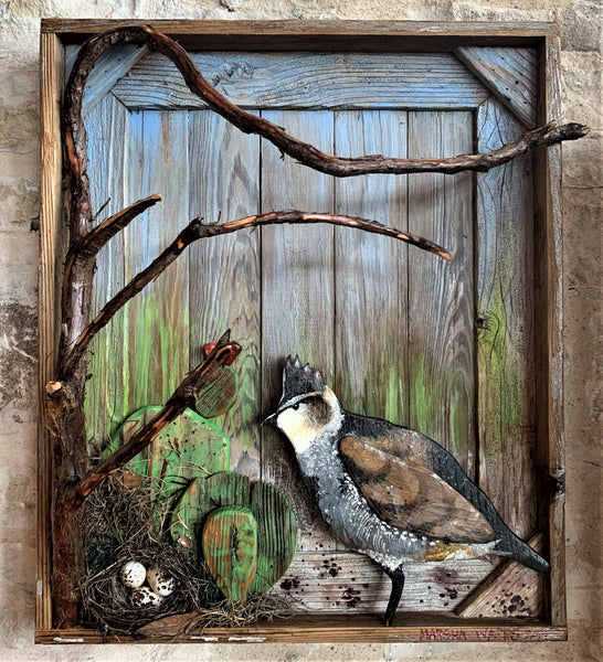 Quail Nest -Marsha Waits Art