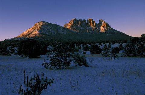Sun Rise on Sawtooth- Wyman Meinzer
