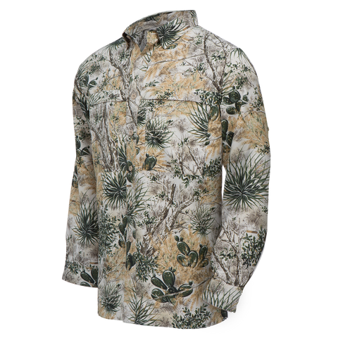 Game Guard Camo Microfiber Long Sleeve Shirt