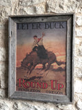 Vintage Rodeo Poster